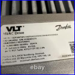 Danfoss VLT HVAC Drive FC-102 Model 40hp 480v FOR PARTS