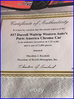 Darrell Waltrip 1 of 5,000 limited ed Western Auto's Parts Am Monte Carlo 124
