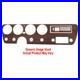 Dash Cover Insert Trim for All Makes Models Vinyl Gunstock Walnut Front 1Pc