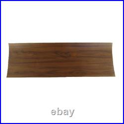 Dash Cover Insert Trim for All Makes Models Vinyl Gunstock Walnut Front 1Pc