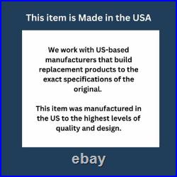 Dash Cover Insert Trim for All Makes Models Vinyl Gunstock Walnut Front 1Pc