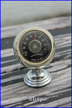 Dash Thermometer Accessory GM Ford Chevy VW hot rat rod