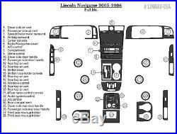 Dash Trim Premium Kit 28 pcs fits Lincoln Navigator 2005-2006 model