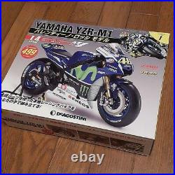 DeAGOSTINI YAMAHA YZR-M1 2016 VALENTINO ROSSI model Parts No. 1 3 4 1/4 Scale