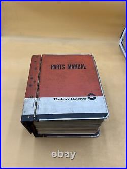 Delco Remy Parts Manual Binder Vol 1 Prices Applications Car Model Indexes