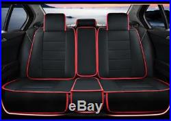 Deluxe Car Auto Seat Covers Full Set Cushion 5-Seat For Car Interior Accessories