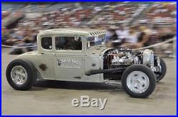 Double Z'd Model A Ford hot rod chassis LOW and engineered to work beauty