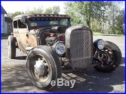 Double Z'd Model A Ford hot rod chassis LOW and engineered to work beauty