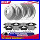 Drilled Slotted Rotors + Brake Pads for Ford F-150 2012-2020 Front & Rear