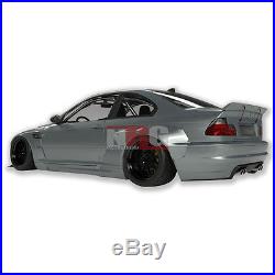 E46 3 Series M3 99-05 BMW full wide body kit Lip Sides Wing fiberglass GT-E46FK