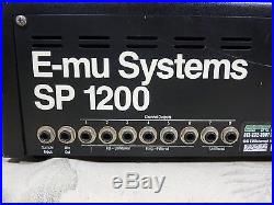 E-MU SP 1200 Model 7030 Sampling Percussion Drum Machine for Parts or Repair
