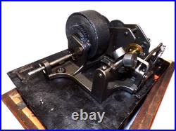 Edison Standard Model A Cylinder Phonograph Early 4 Latch Square Case Parts
