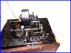 Edison Standard Model A Cylinder Phonograph Early 4 Latch Square Case Parts