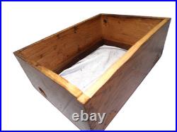 Edison Standard Model A Cylinder Phonograph Early 4 Latch Square Case Parts