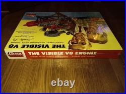 FACTORY SEALED Vintage 1960s Renwal Model Visible V8 Engine Model Assembly Kit