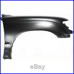 Fender For 95-2000 Toyota Tacoma DLX Set of 2 Front Left & Right Primed Steel