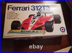 Ferrari 312T3 Entex 125 Model Kit # 9552F Sealed Parts Bag inventoried