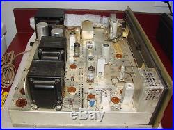 Fisher Model 500C Stereo Tube Receiver for Parts or Restoration