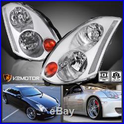 Fits 2003-2005 Infiniti G35 2Dr Coupe Factory HID Models Headlights Left+Right
