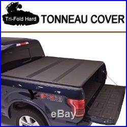 Fits 2004-2013 FORD F150 Tri-Fold Solid Hard Tonneau Cover 6.5ft (78) Short Bed