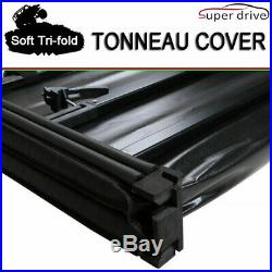 Fits 2007-2013 Chevy Silverado Assemble Solid Tri-Fold Tonneau Cover 5.8ft Bed