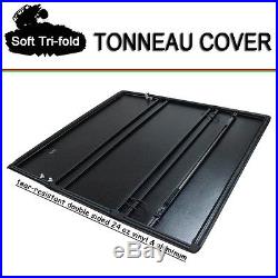 Fits 2007-2017 TOYOTA TUNDRA Premium Soft Tri-Fold Tonneau Cover 6.5 ft 78 Bed