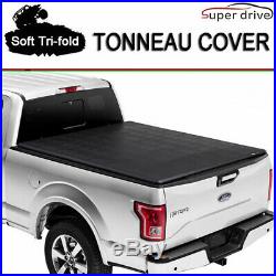 Fits 2015-2019 FORD F150 Assemble Lock Solid Tri-Fold Tonneau Cover 6.5ft Bed
