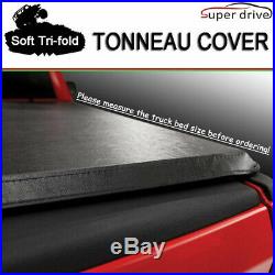 Fits 2015-2019 FORD F150 Assemble Lock Solid Tri-Fold Tonneau Cover 6.5ft Bed
