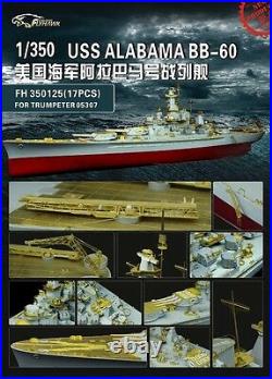 Flyhawk FH350125 1/350 USS Alabama Upgrade Parts for Trumpeter