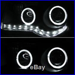 For 05-10 Chrysler 300 C Model Special Chrome LED Dual Halo Projector Headlights