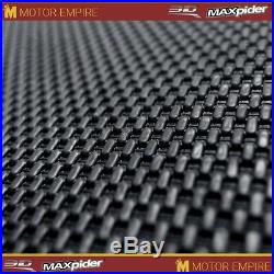 For 17-19 Tesla Model 3 Floor Mats 1st 2nd Row Liners Kagu Black 3D Maxpider