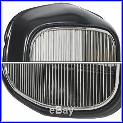 For 1932 Ford Steel Front Grille Shell+Stainless Grill Without Crank Hole