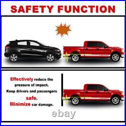 For 2008-2016 Ford F250 F350 F450 Chrome Steel Rear Bumper With PARK SENSOR HOLES