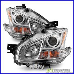For 2009-2014 Maxima Halogen Model Headlights Headlamps Replacement Left+Right