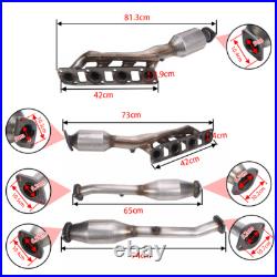 For 2011-2013 INFINITI QX56 ALL FOUR Catalytic Converters 5.6L MODELS USA Stock