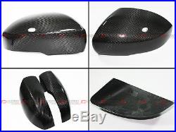 For 2013-2017 Range Rover L405 Carbon Fiber Side Mirror Cover Caps Overlay Pair