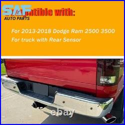 For 2013-2018 Ram 2500 3500 Rear Step Bumper Assembly WITH Sensor Holes Chrome