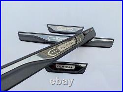 For 2024 Toyota Highlander Accessory Door Sill Scuff Cover Panel Step Protector