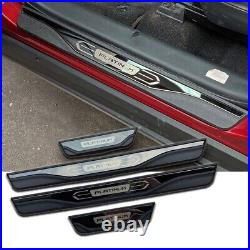 For 2024 Toyota Highlander Accessory Door Sill Scuff Cover Panel Step Protector