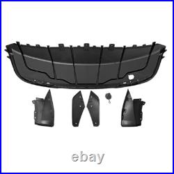 For 20-Up Tesla Model Y Performance Style Glossy Black Rear Bumper Diffuser Lip