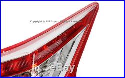 For Altima Teana 13-15 14 Rear LED Tail Lights Lamp Chrome Red JDM Conversion