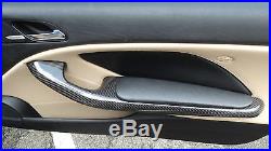For BMW E46 M3 2001-2006 Coupe LHD Model Carbon Interior Trim Dash Kit 8pcs set