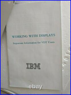 For Parts, NOS in OG Box, IBM Model F 1397950 Bigfoot Terminal Keyboard 3.14.96