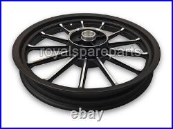 For Royal Enfield Classic 350 500 Front & Rear 13 Spokes Alloy Wheel Rim Pair