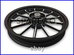 For Royal Enfield Classic 350 500 Front & Rear 13 Spokes Alloy Wheel Rim Pair