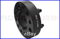 Ford F150 Raptor Expedition 1.5 Black Hub Centric Wheel Spacers 2015-2017 Model