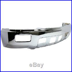 Front Bumper Chrome with Foglamps witho PAS For 2014-2015 Chevrolet Silverado 1500