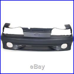 Front Bumper Cover For 1987-1993 Ford Mustang GT Model Primed Plastic
