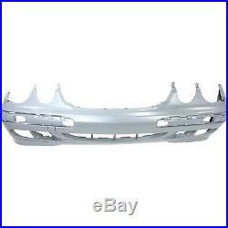 Front Bumper Cover For 2000-2003 M Benz E320 with fog lamp holes 00-02 E430 Primed