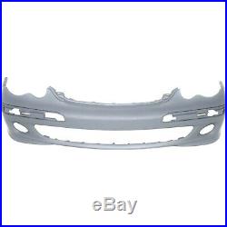 Front Bumper Cover For 2005-2007 M Benz C230 with fog lamp holes 06-07 C280 Primed